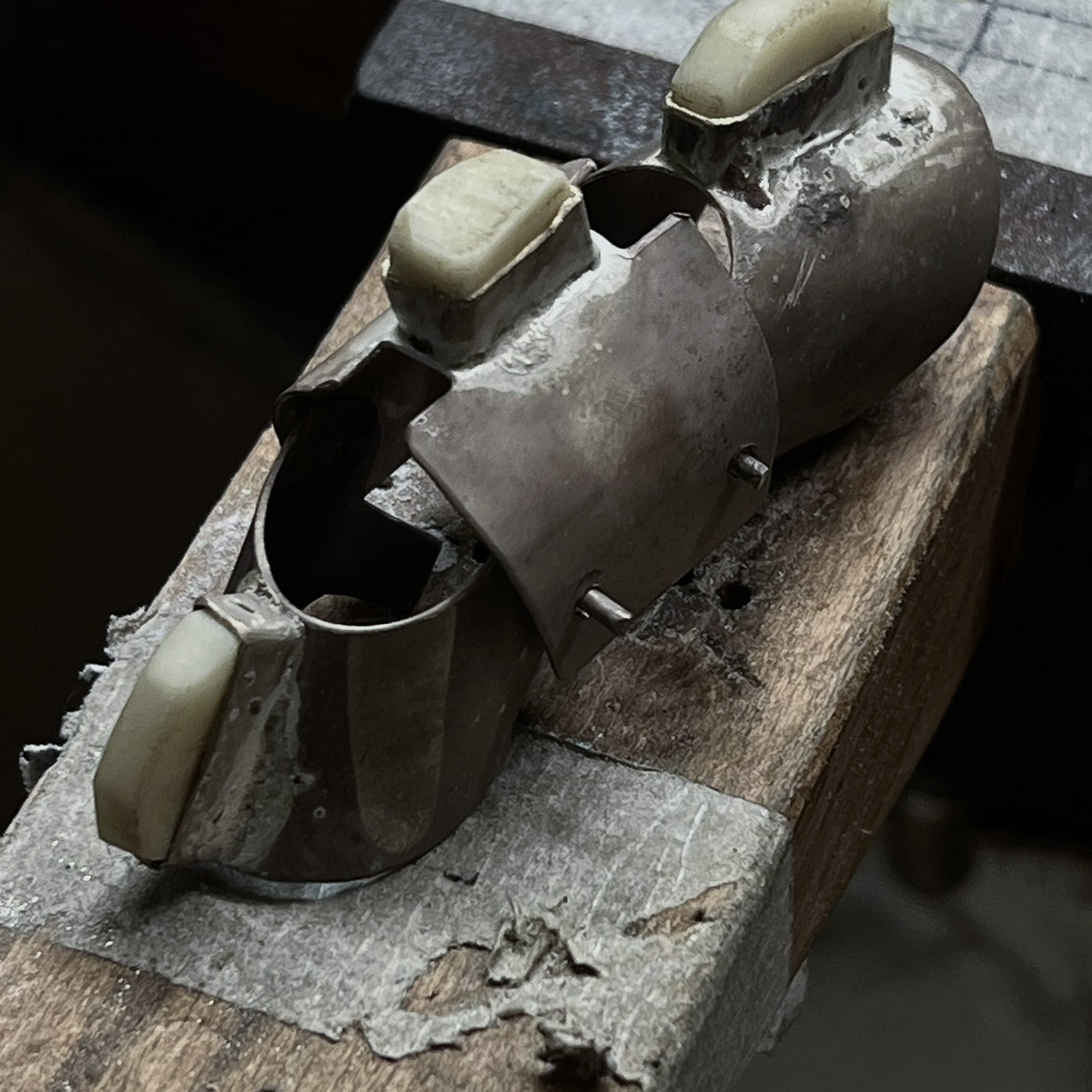custom handmade armor ring