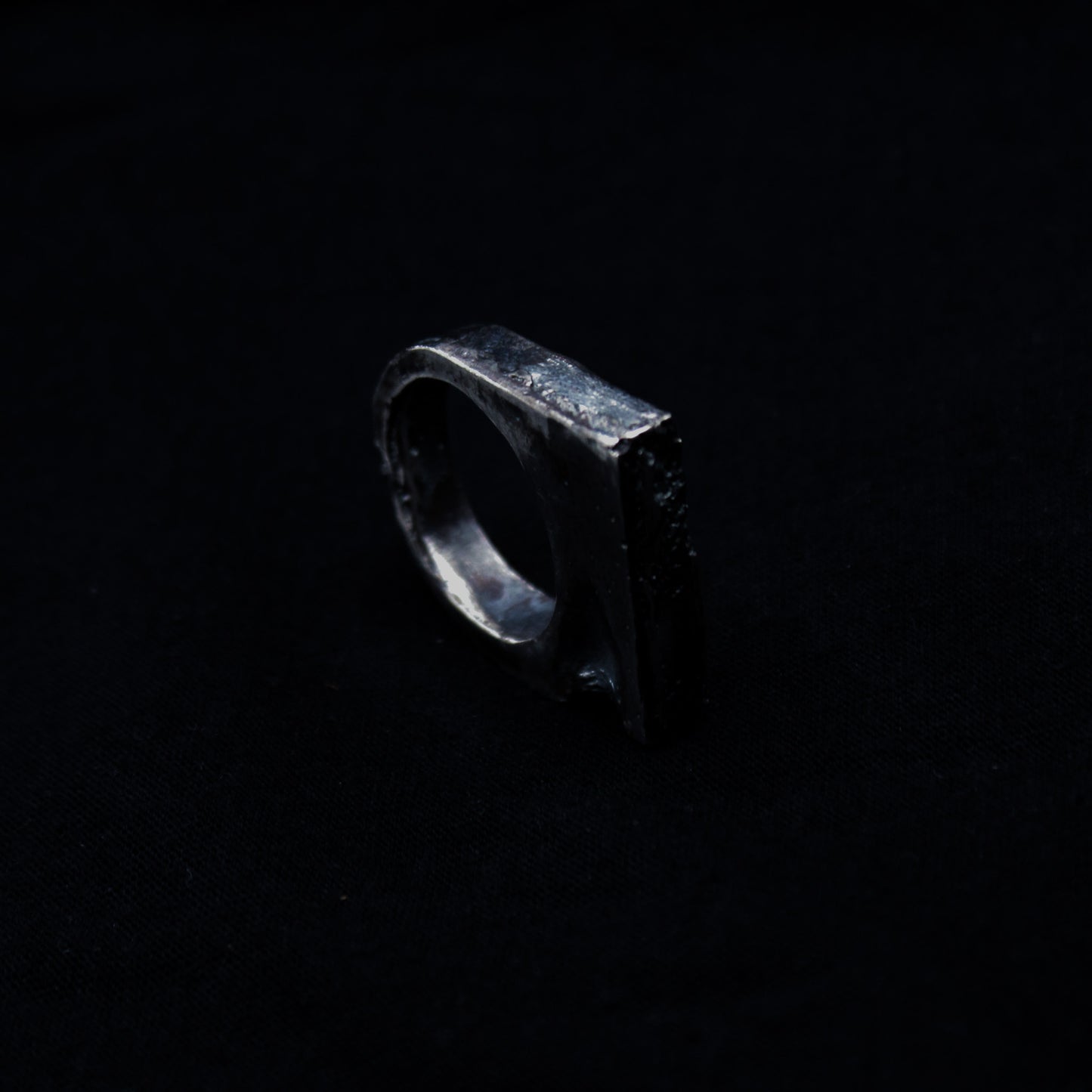 organic cast ring I - bone